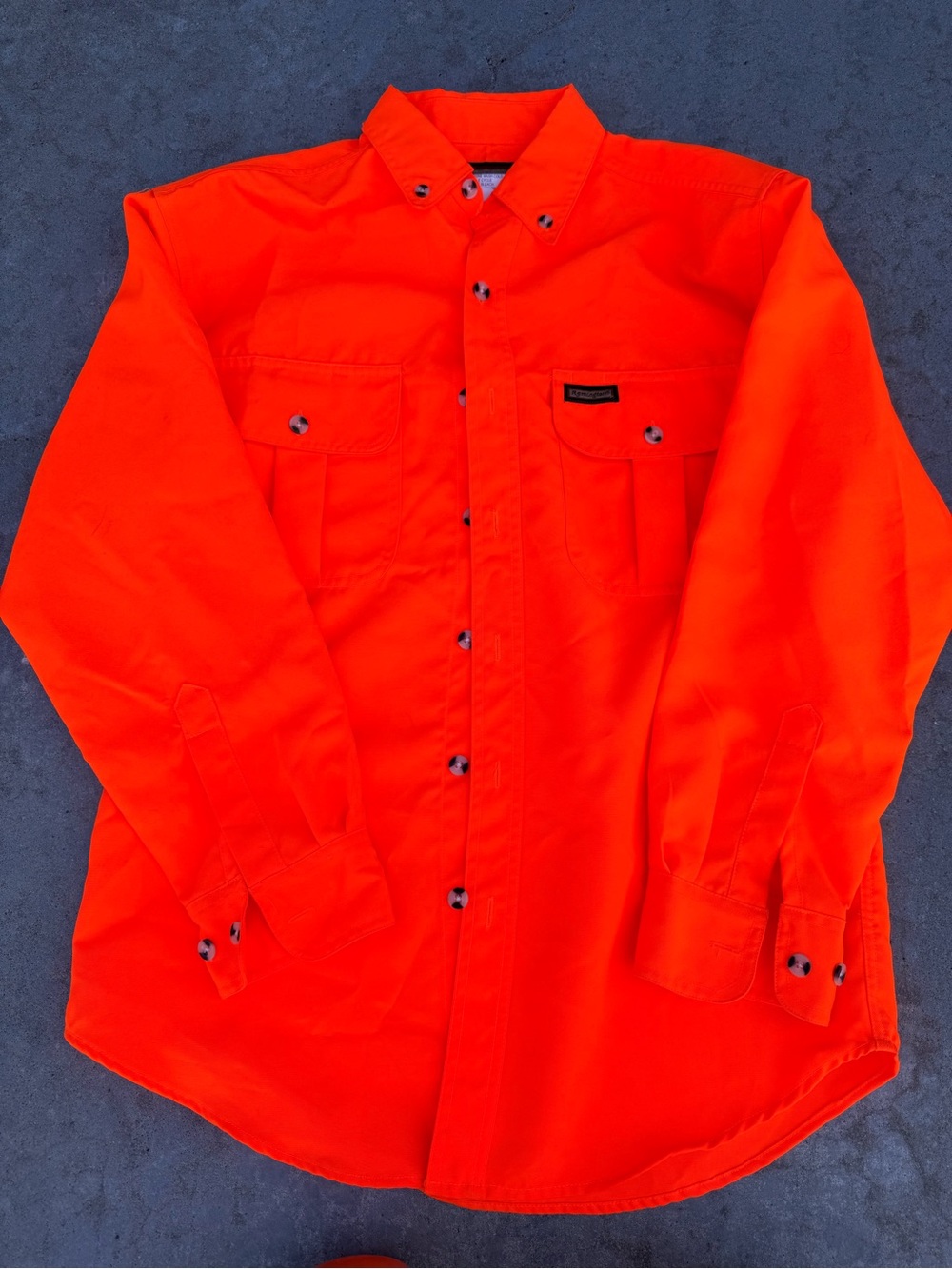 Remington Bright Orange Men's Lightweight Shirt Jacket